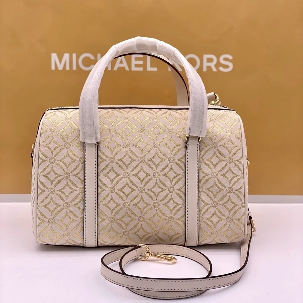 MICHAEL KORS MEDIUM DUFFLE SATCHEL CROSSBODY BAG